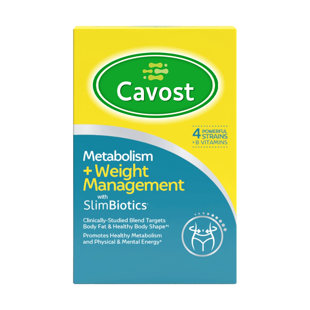 Cavost® Metabolism + Weight Management with SlimBiotics® Capsules