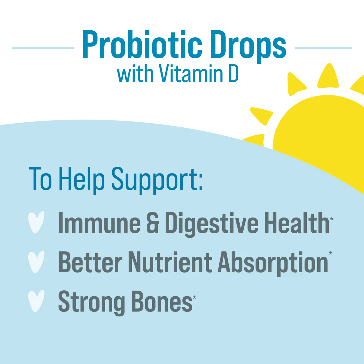 Cavost® Baby Immune + Digestive Support Probiotic & Vitamin D Drops