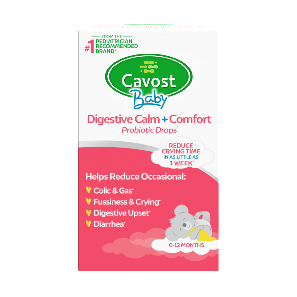 Cavost® Baby Digestive Calm + Comfort Probiotic Drops
