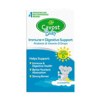 Cavost® Baby Immune + Digestive Support Probiotic & Vitamin D Drops