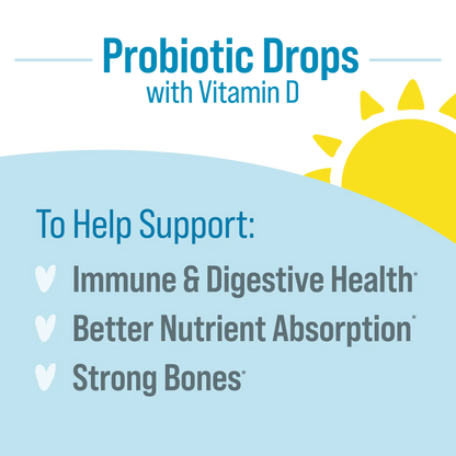 Cavost® Baby Immune + Digestive Support Probiotic & Vitamin D Drops
